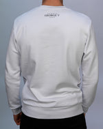 White Diamante GV Ombre Sweatshirt