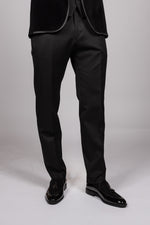 Black Velvet Tux Three Piece Suit