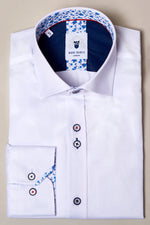 Alfie - White Long Sleeve Shirt