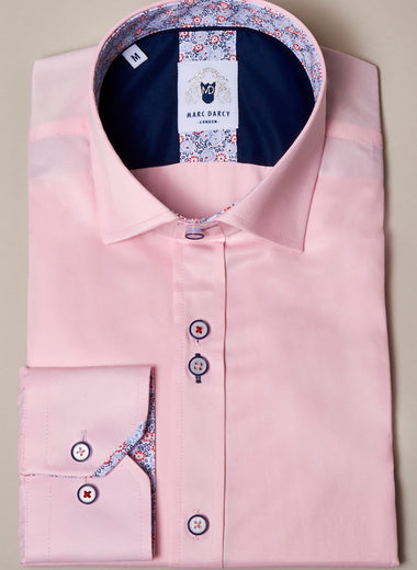 Alfie - Pink Long Sleeve Shirt