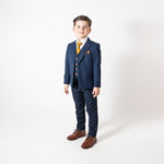 Max - Childrens Royal Blue Three Piece Suit