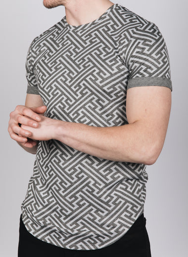Grey Maze T-Shirt