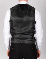 Max - Black Single Breasted Waistcoat