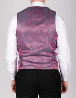 Kelvin - Pink Single Breasted Waistcoat