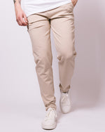 Beige Casual Trousers