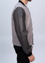 Grey & Black Contrast Jacket