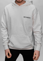 White Crossed Out Riches Hoodie