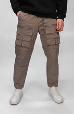 Beige Front Facing Pocket Cargos