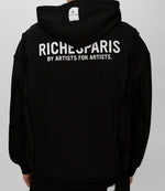 Black Half Zip Riches Paris Tracksuit