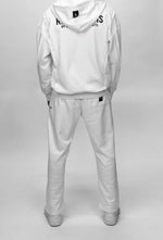 White Half Zip Riches Paris Tracksuit