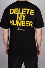 Delete My Number Print T-Shirt