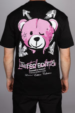 Limited Edition Pink Teddy Print T-Shirt