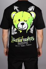 Limited Edition Green Teddy Print T-Shirt