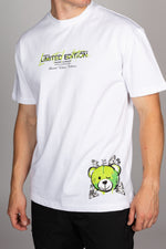 Limited Edition Green Teddy Print T-Shirt