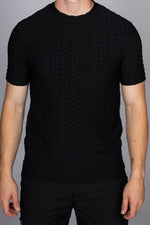 Net Pattern T-Shirt