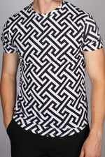 Meander Pattern T-Shirt