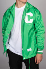 Collared Varsity 'C' Detail Jacket