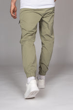 Front Zip Detail Cargo Pants