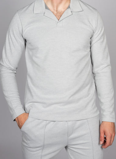 Long Sleeve Polo Shirt