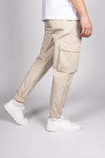 Casual Drawstring Button Pocket Cargos