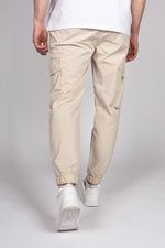 Casual Drawstring Button Pocket Cargos