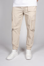 Casual Drawstring Button Pocket Cargos