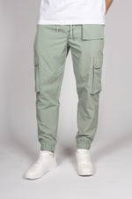 Casual Drawstring Button Pocket Cargos