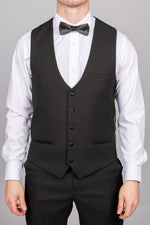 Dalton - Black Diamond Waistcoat