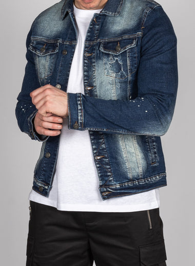 Blue Wash Denim Jacket