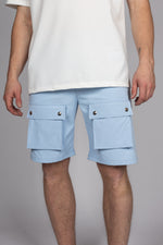 Drawstring Cargo Pocket Shorts