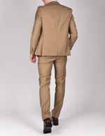 Beige Milano Couture Three Piece Suit