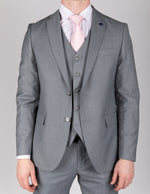 Grey Milano Couture Three Piece Suit