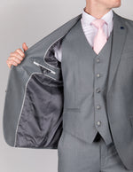 Grey Milano Couture Three Piece Suit