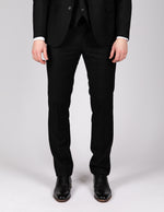 Black Milano Couture Three Piece Suit