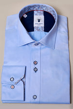 Alfie - Sky Blue Long Sleeve Shirt