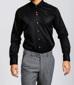 Alfie - Black Long Sleeve Shirt