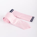 Textured Tie & Pocket Square Set in Light Pink