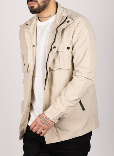 Lightweight Utility Cargo Jacket