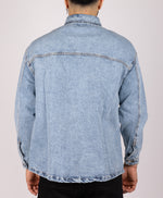 Coastal Blue Denim Overshirt