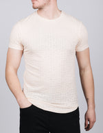 Beige Maze T-Shirt