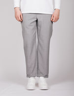 BM1759-4 Grey Drawstring Casual Trousers