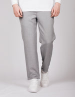 BM1759-4 Grey Drawstring Casual Trousers