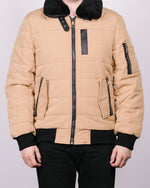 Bomber With Fur Collar