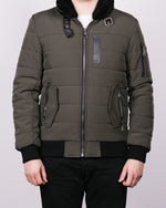 Bomber With Fur Collar