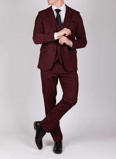 Max - Wine Tailored Blazer