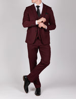 Max - Wine Tailored Trousers