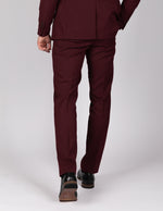 Max - Wine Tailored Trousers