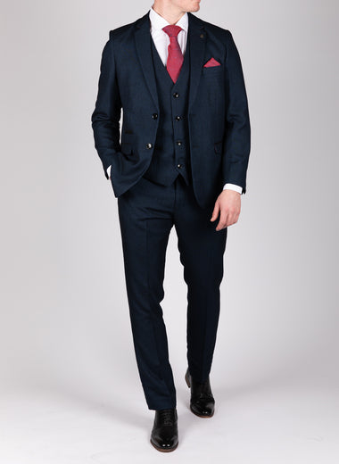 Callum - Blue Three Piece Suit