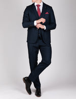 Callum - Blue Three Piece Suit