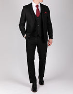 Danny - Black Three Piece Suit